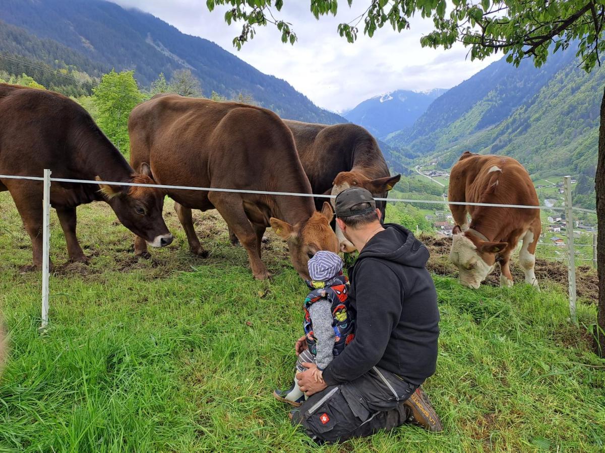 Alpenbauernhaus Konzett Schruns Bagian luar foto