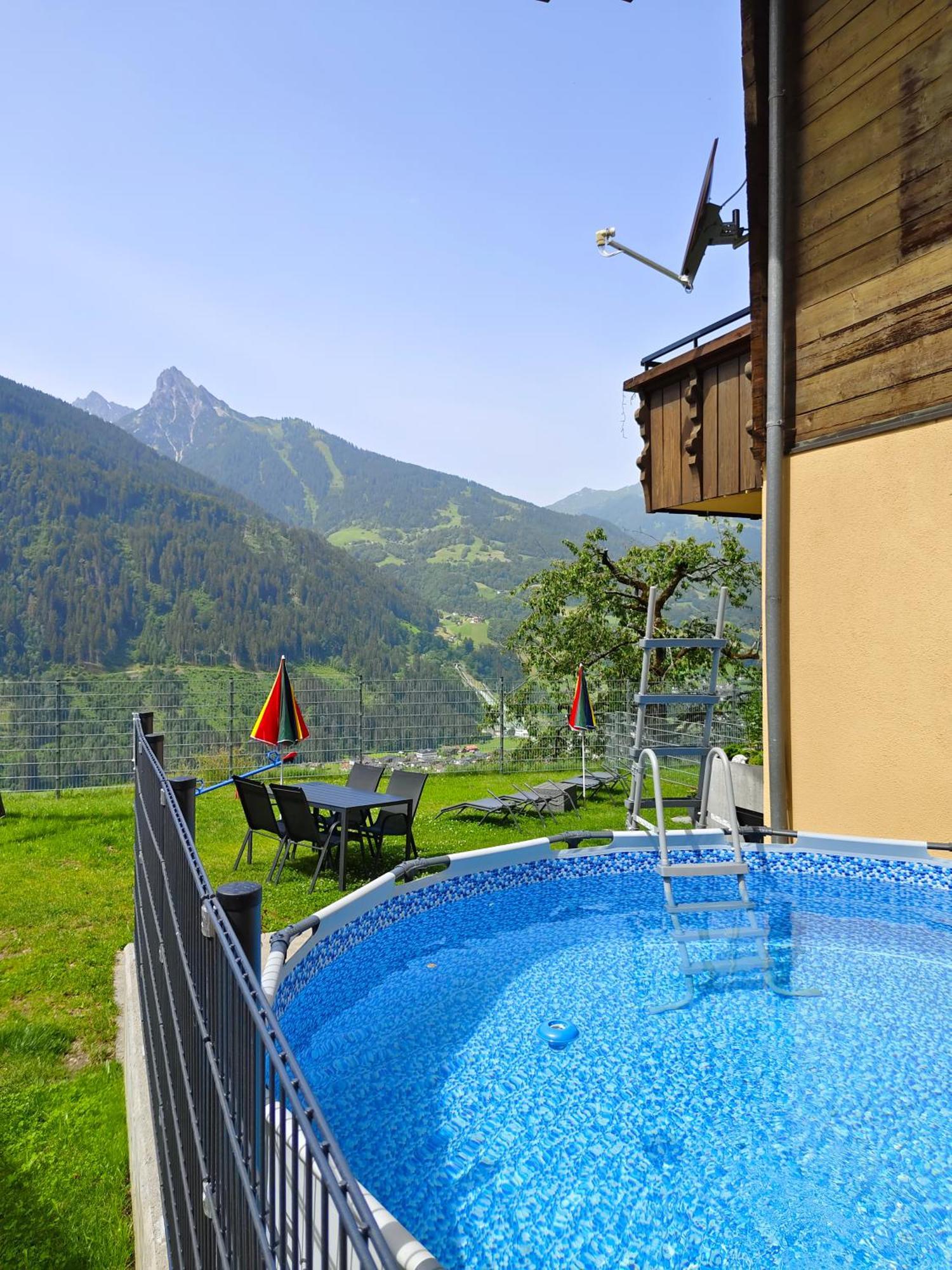 Alpenbauernhaus Konzett Schruns Bagian luar foto