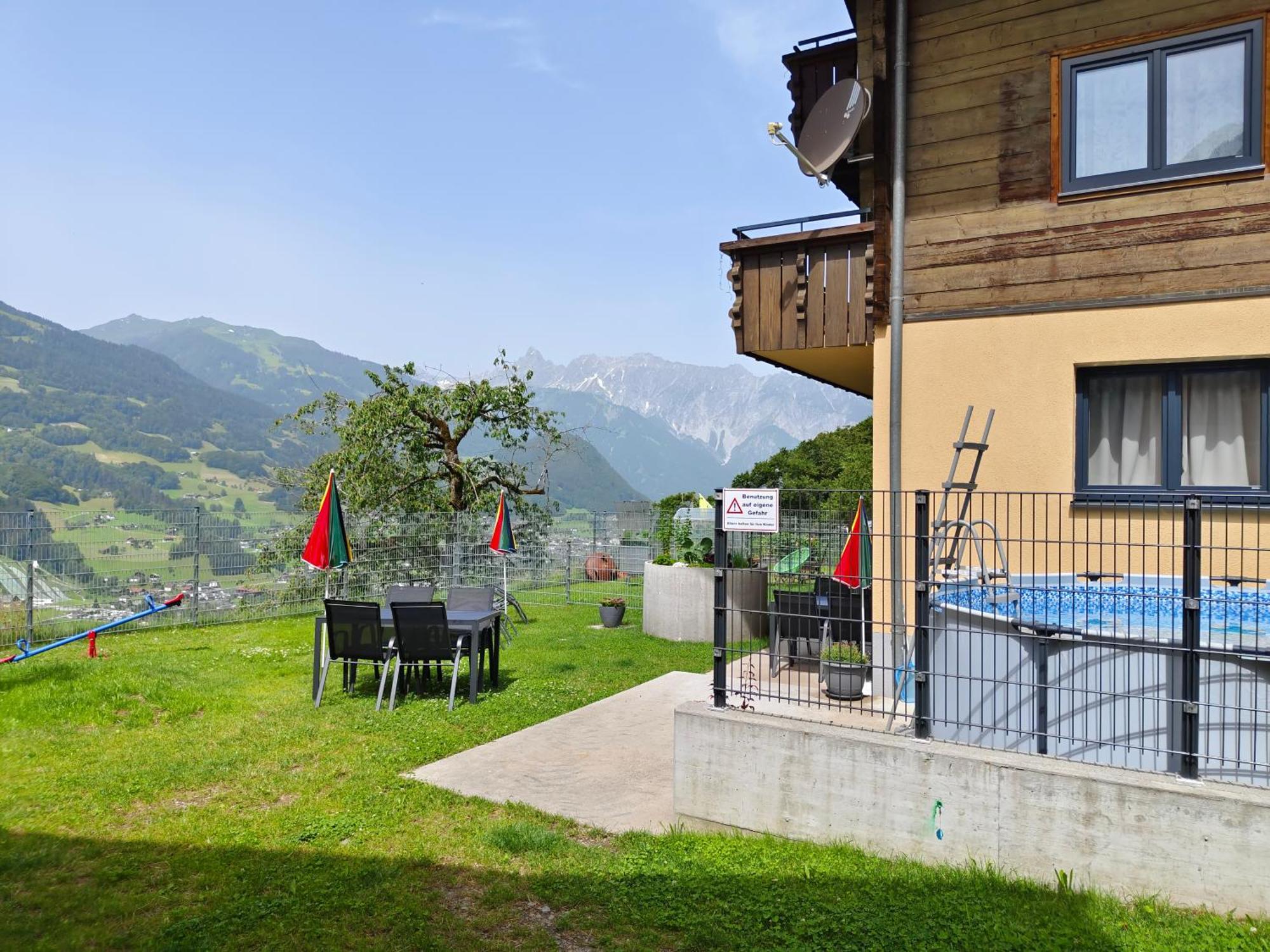 Alpenbauernhaus Konzett Schruns Bagian luar foto