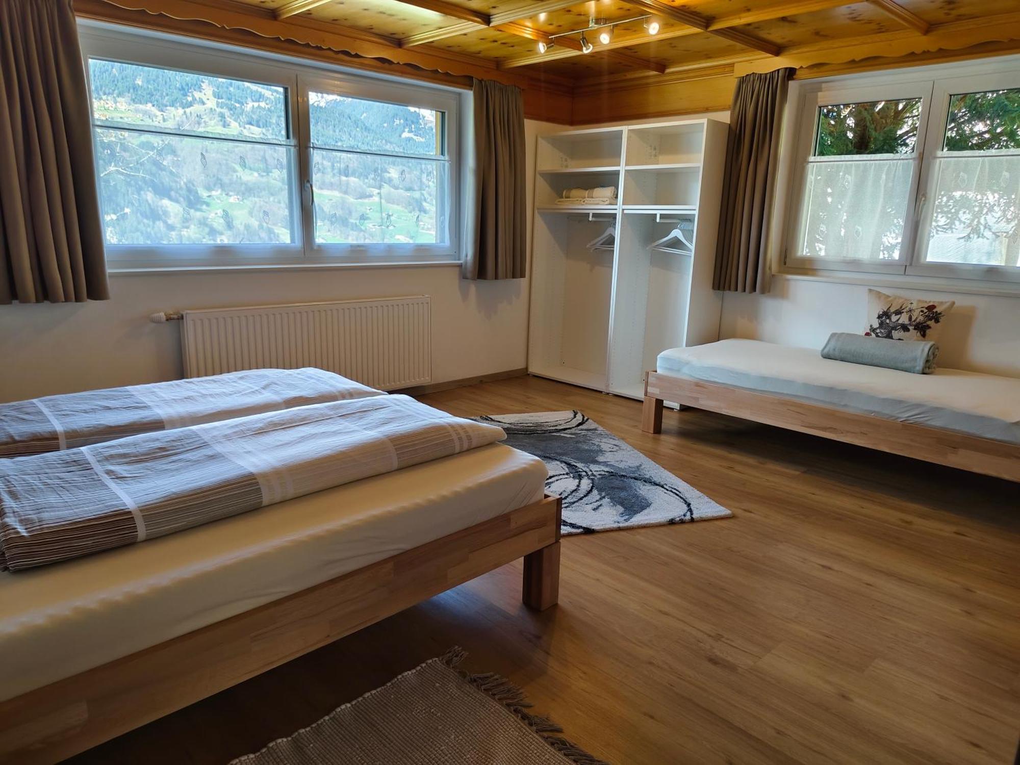 Alpenbauernhaus Konzett Schruns Ruang foto